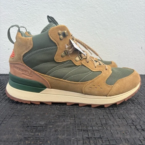 Merrell Mens Alpine 83 Recraft Sneaker Mid Waterproof Durum Men’s Size 11  NWT